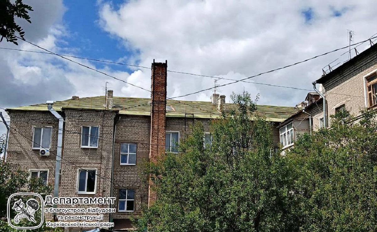 У Харкові триває відновлення будинків, пошкоджених обстрілами (фото)