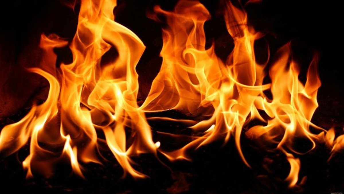 Під час пожежі на Харківщині загинув чоловік