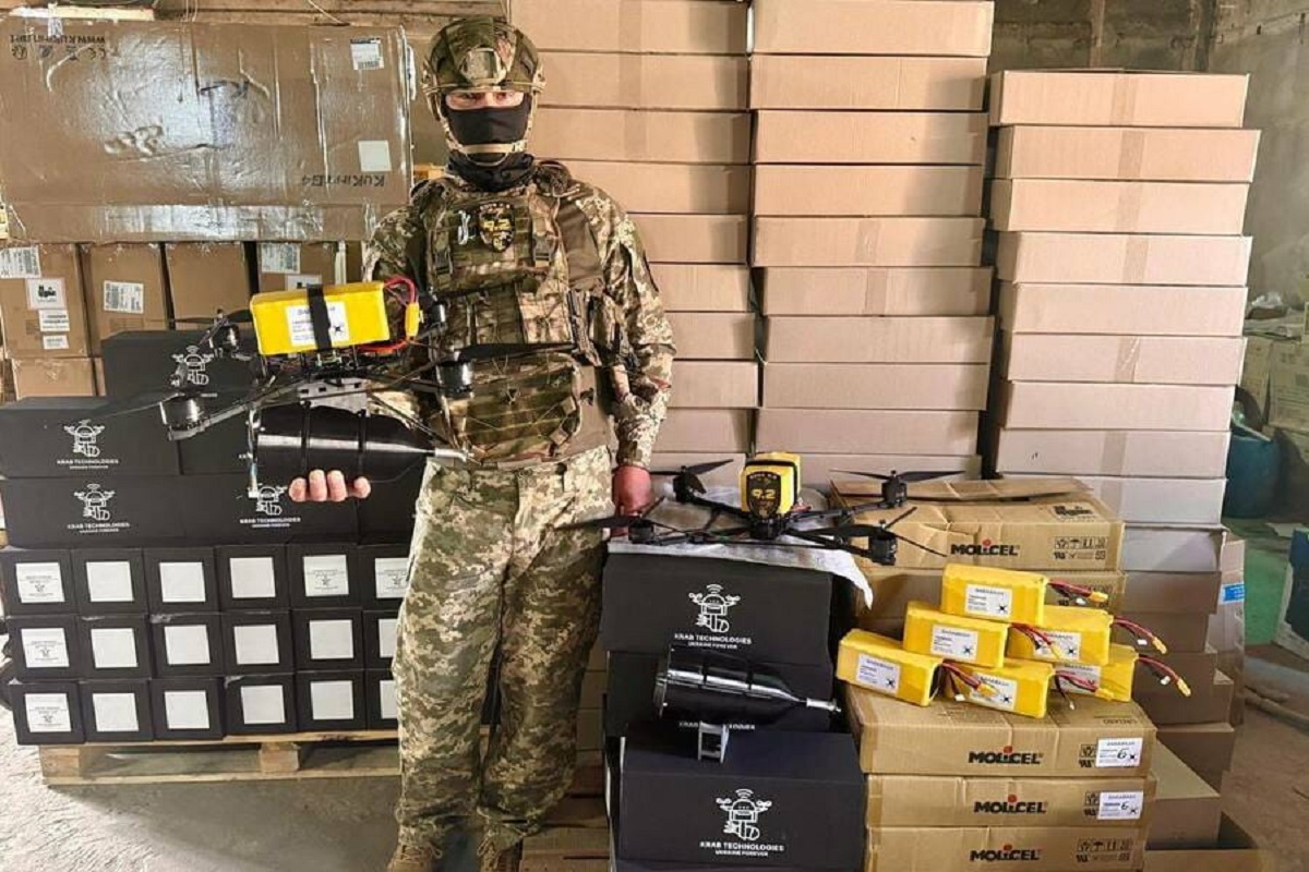 захисникам передали FPV-дрони з оптоволоконним зв’язком
