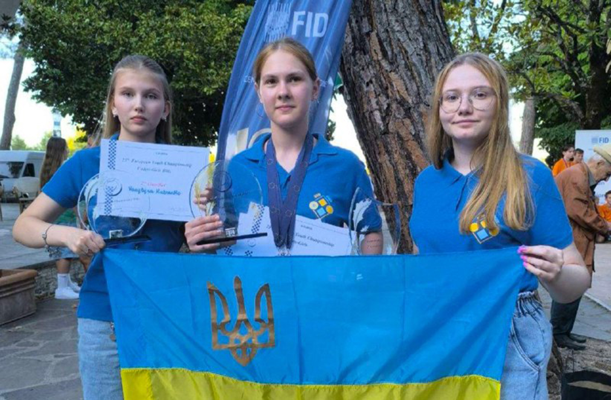 Юні харків'янки успішно виступили на чемпіонаті Європи з шашок