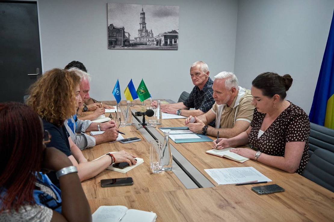 Ігор Терехов та представники ООН обговорили гуманітарну підтримку Харкова