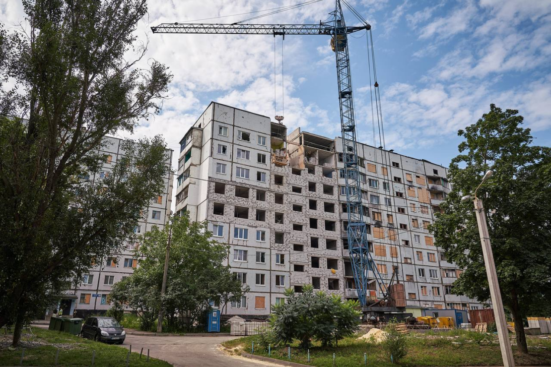 Ігор Терехов подякував будівельникам за відновлення Харкова попри обстріли