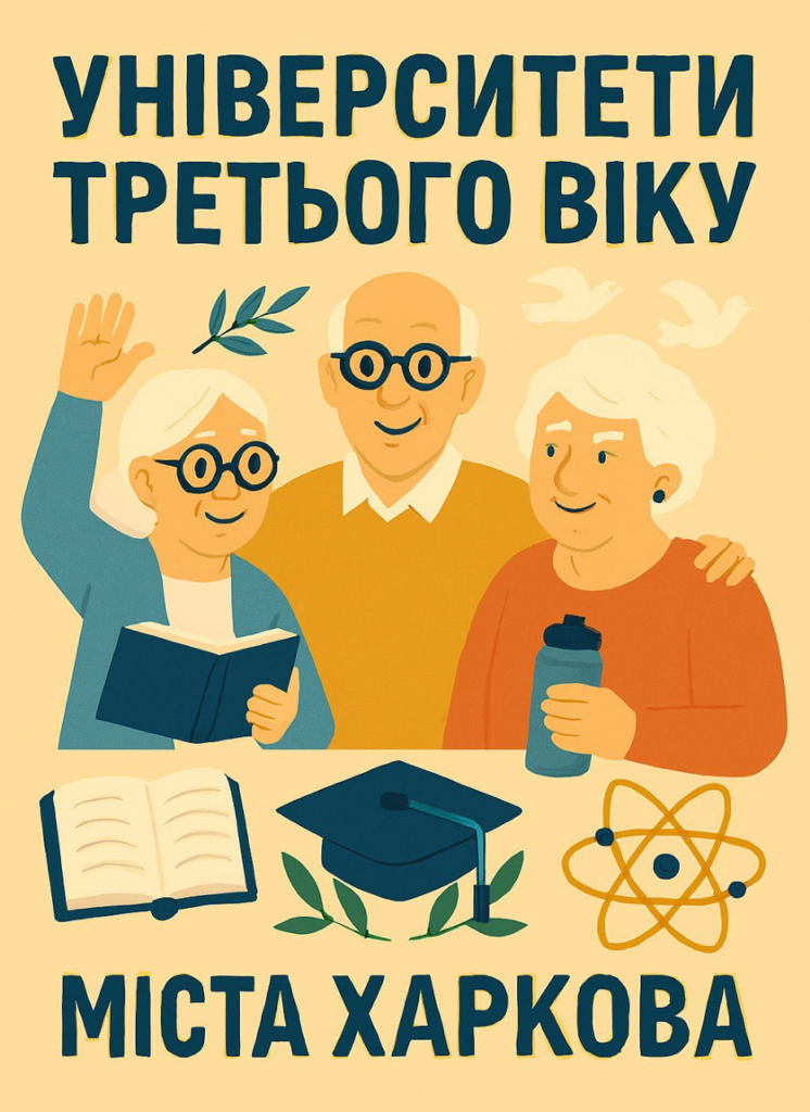 В Харкові з 1 вересня стартує новий навчальний рік в Університетах третього віку