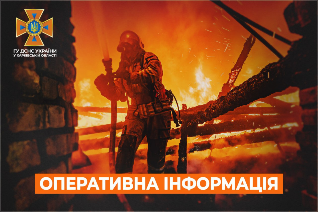 Пожежі на Харківщині: оперативна інформація від ДСНС на 15 серпня