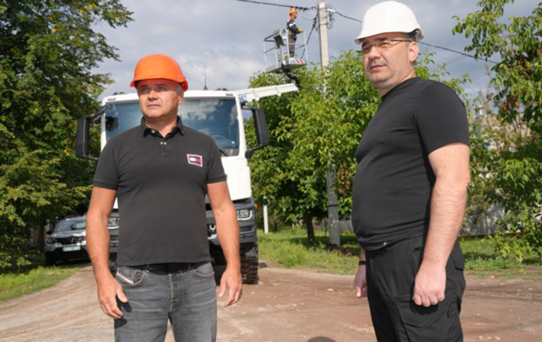 У Мерефі на Харківщині реконструювали електромережі