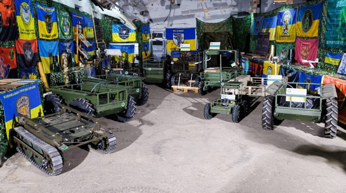 Військовим передали наземні роботизовані комплекси для евакуації поранених