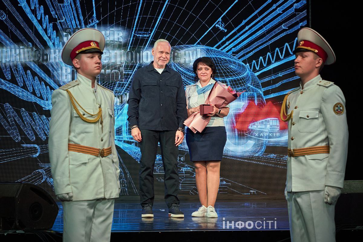 Ігор Терехов привітав працівників метрополітену з ювілеєм (фото)