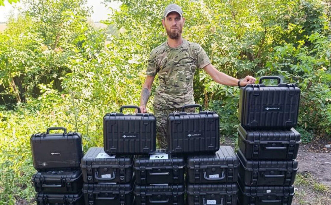 Військовим, які боронять Харківщину, передали 20 безпілотників