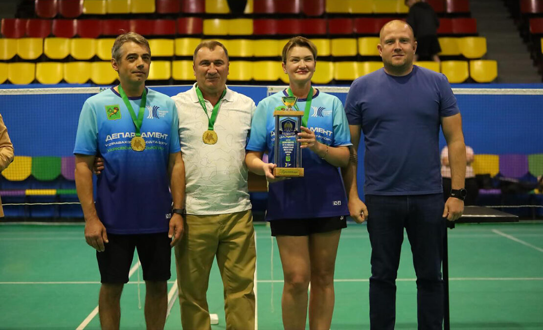 У Харкові відбувся фінал етапу з бадмінтону Спартакіади-2025 