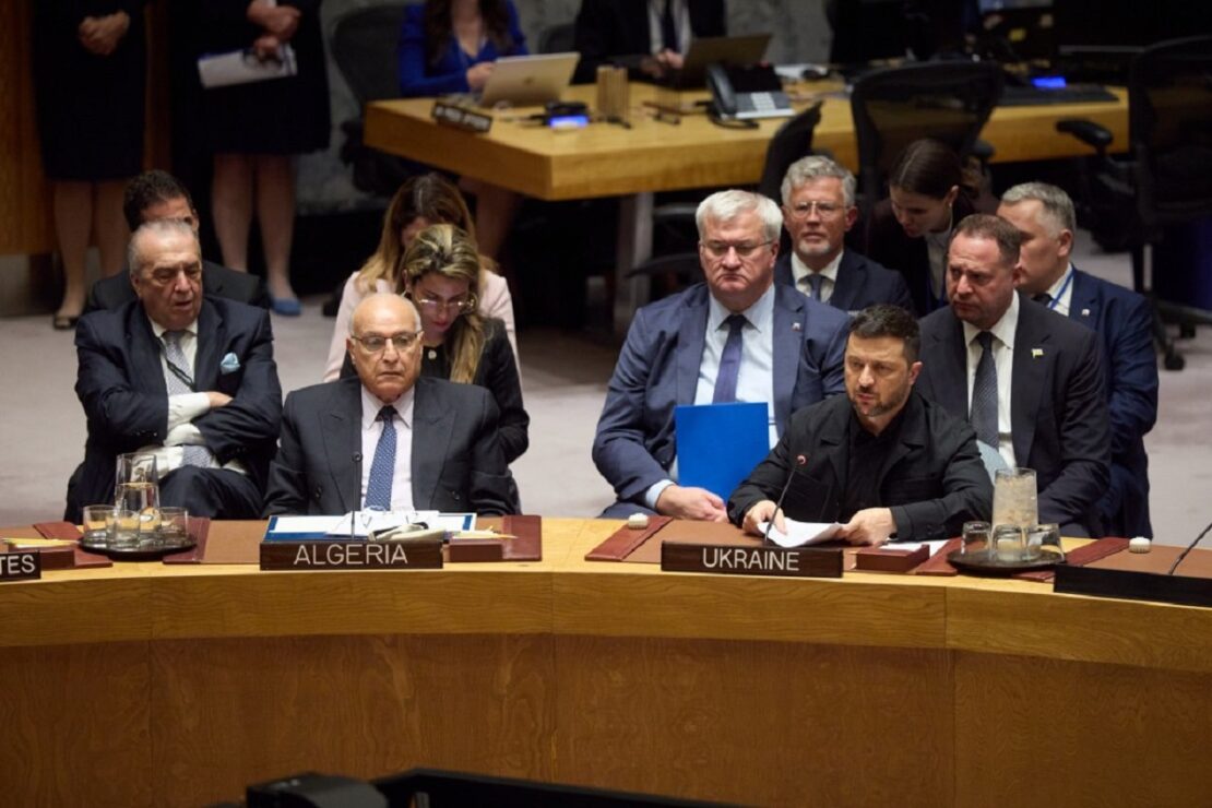 Спільний голос ООН змусить Росію розпочати шлях до миру, — Зеленський