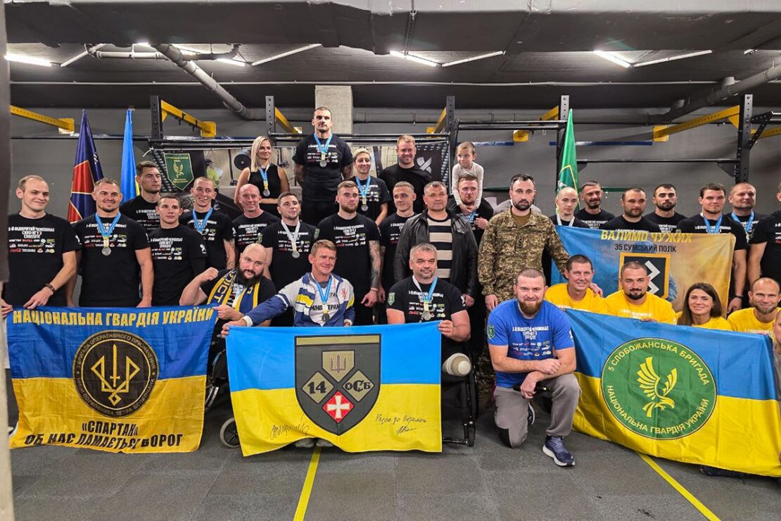 У Харкові відбувся Перший відкритий чемпіонат 5 Слобожанської бригади «Скіф» з кросфіту