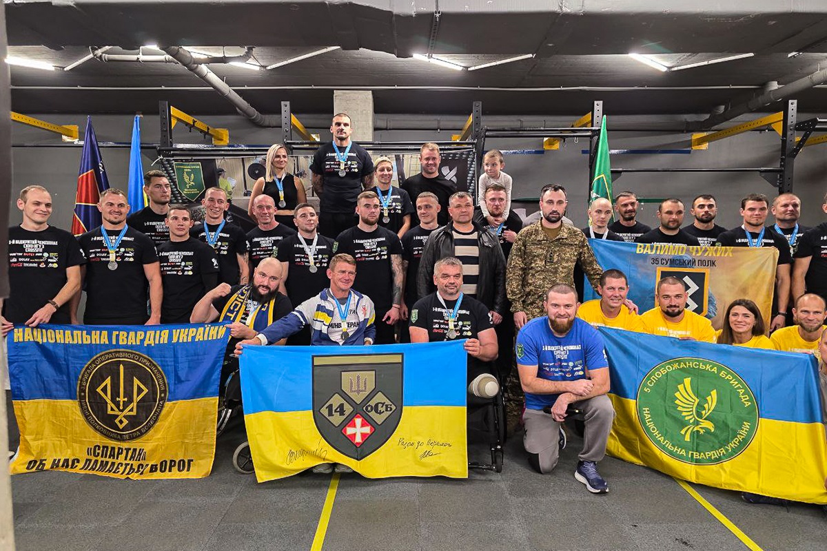 У Харкові відбувся Перший відкритий чемпіонат 5 Слобожанської бригади «Скіф» з кросфіту