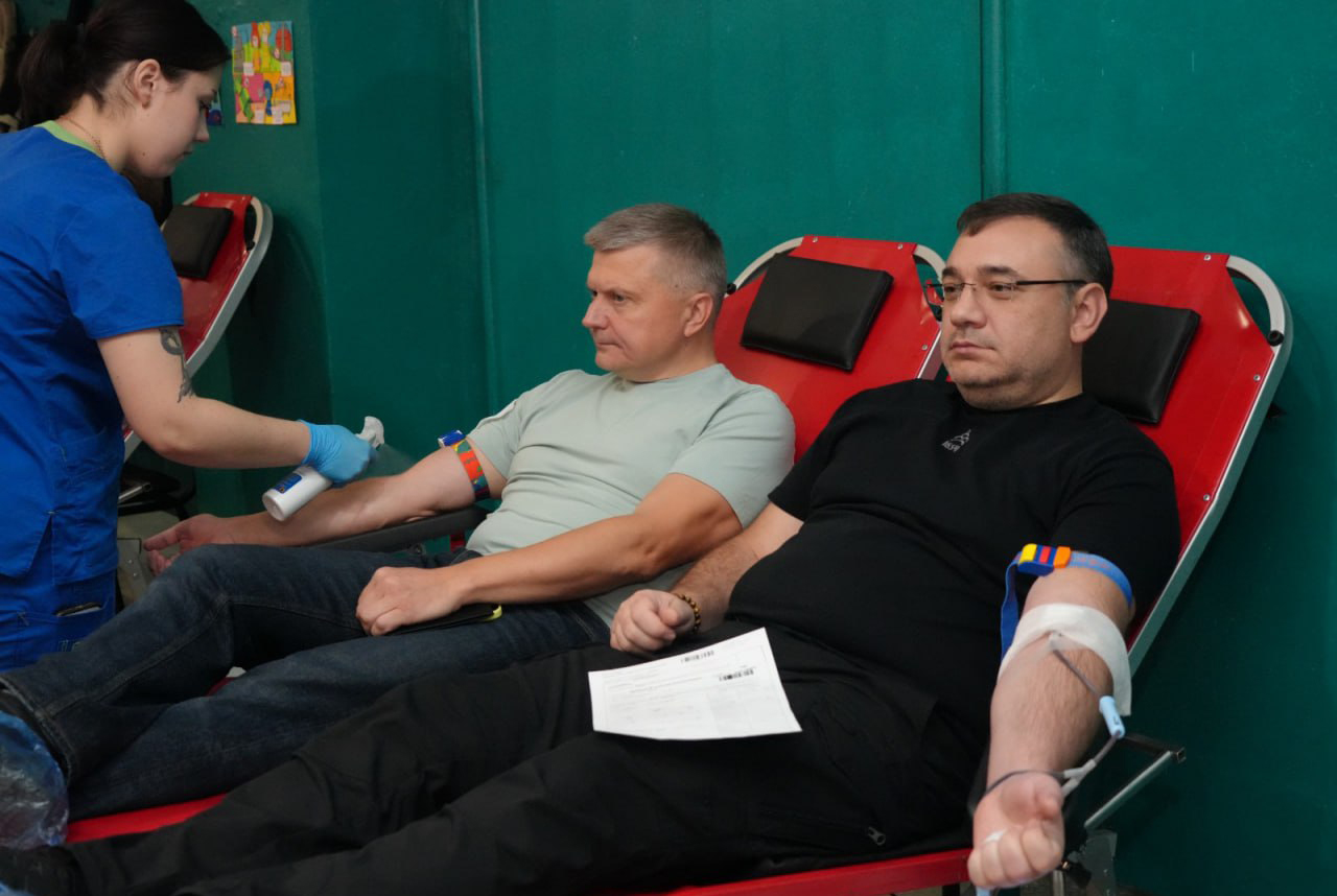 Харківські енергетики стали донорами крові
