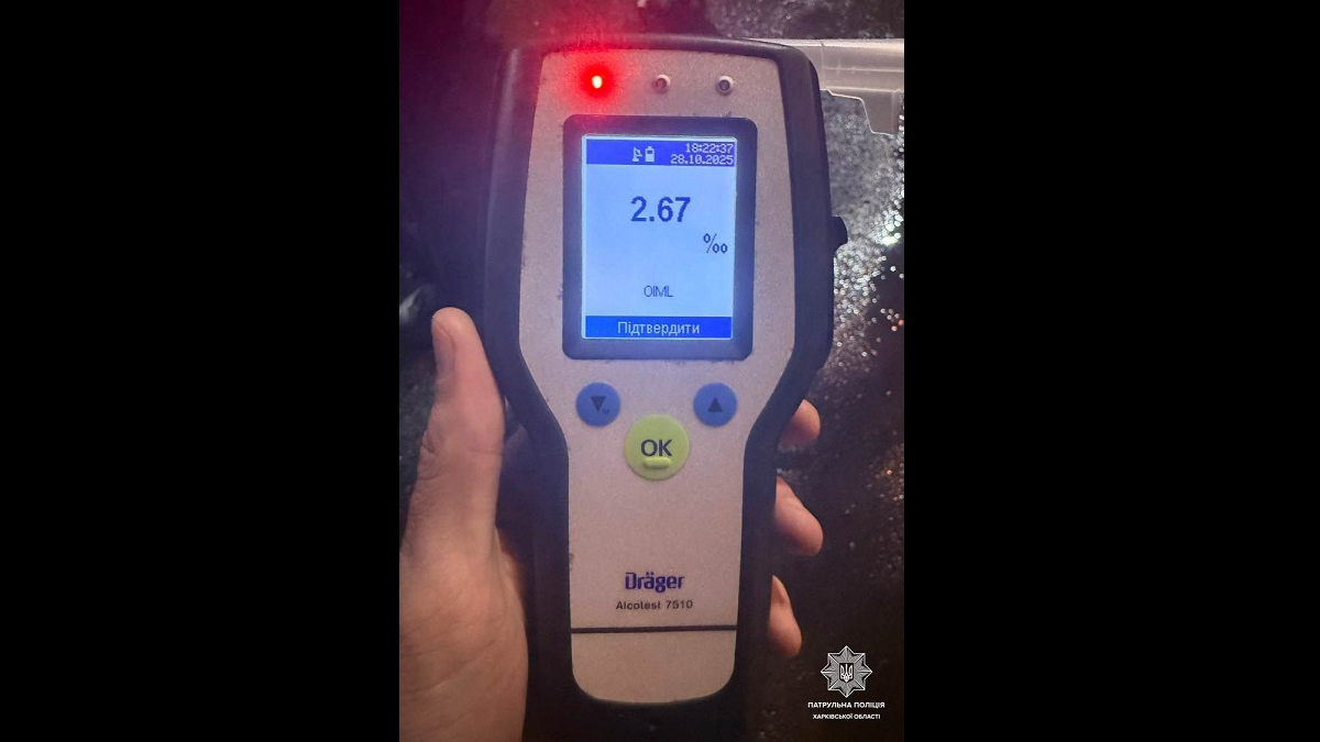 У Харкові водій наїхав на чуже авто, втік, а потім повернувся вщент п'яний