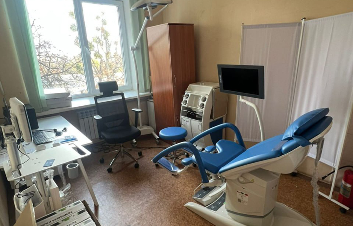 Харківська лікарня отримала сучасне гінекологічне обладнання