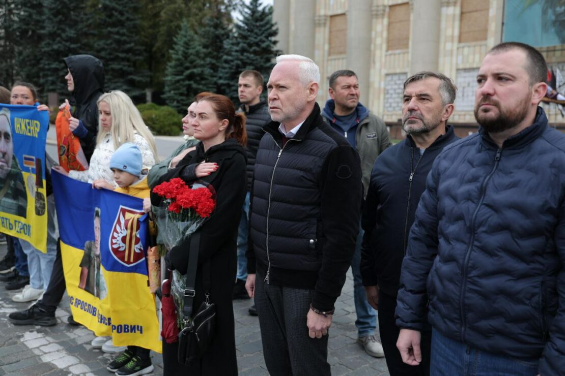 Хвилина мовчання у Харкові — до акції пам'яті долучився Ігор Терехов