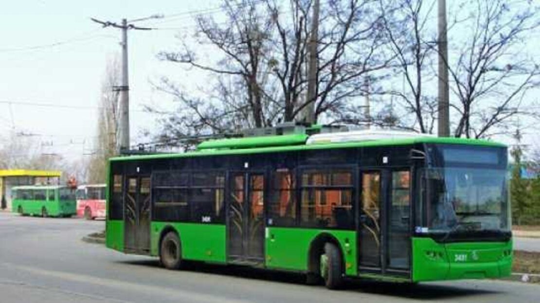 У Харкові відбулося кілька змін у русі тролейбусів