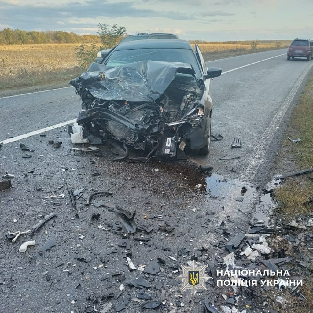 На Харківщині у двох ДТП загинули четверо людей, ще троє травмувалися