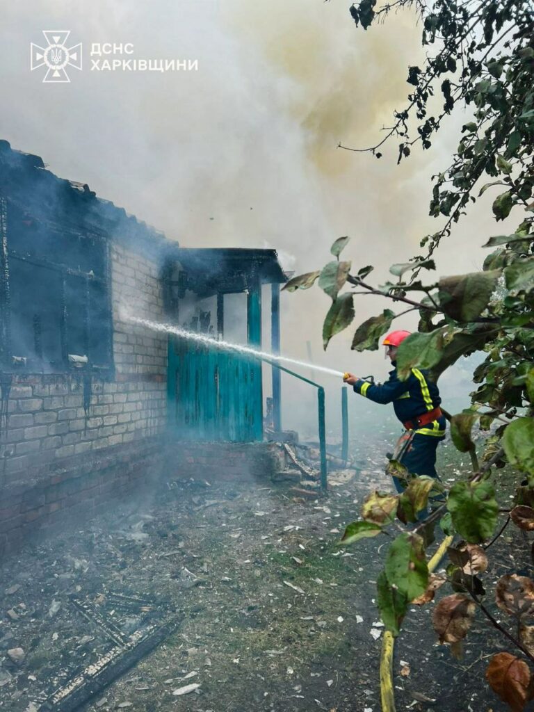 На Харківщині під час пожежі в будинку загинула жінка (фото)