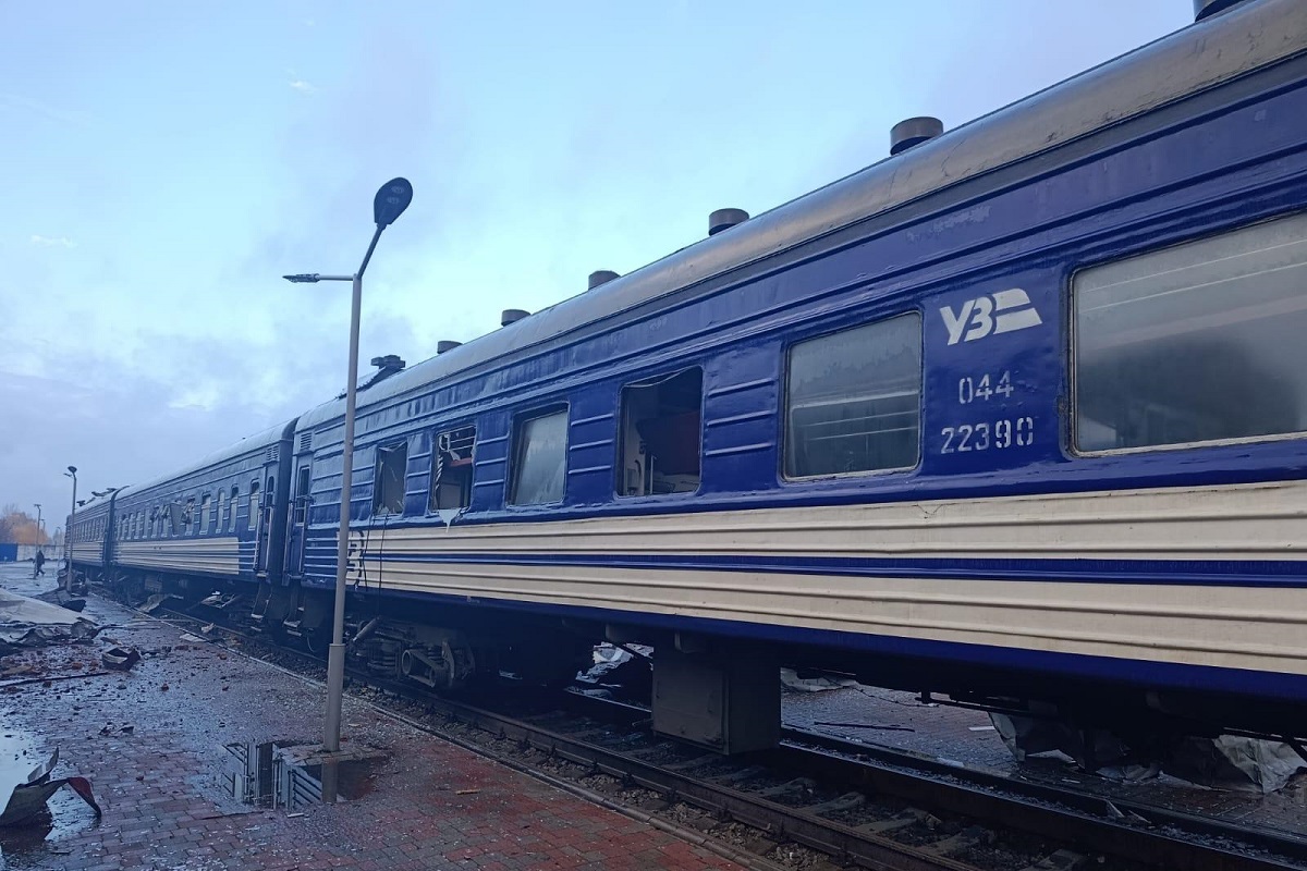 Ворог вдарив по залізничній інфраструктурі на Сумщині та Харківщині