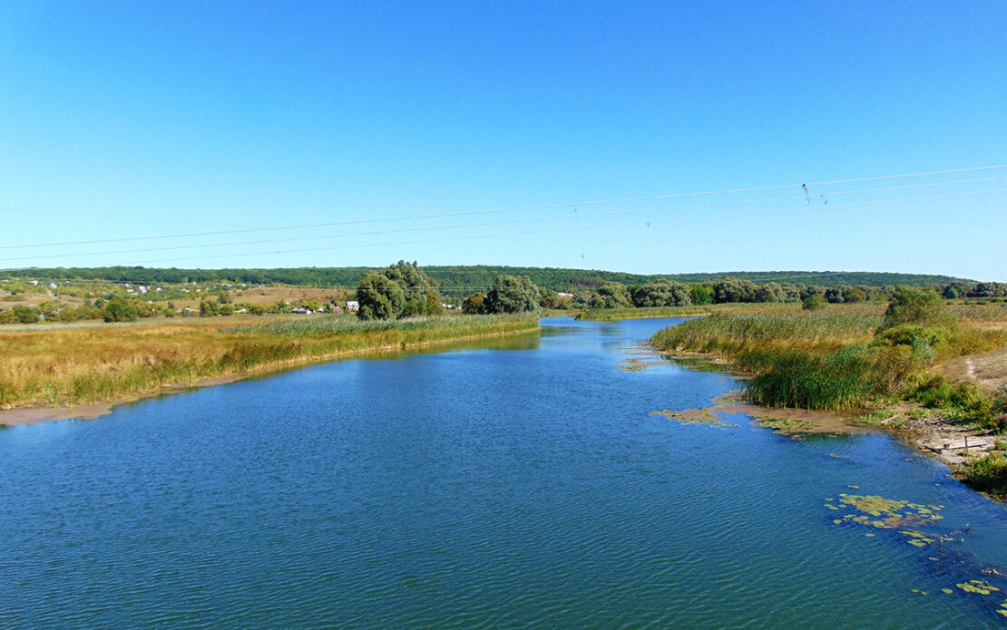 У р. Сіверський Донець на Харківщині падає рівень води