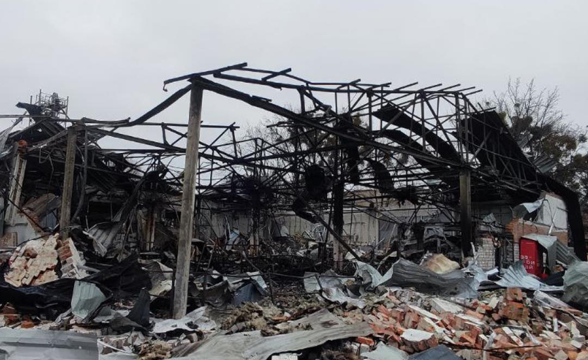 Росіяни знищили відділення Нової пошти у Чугуєві