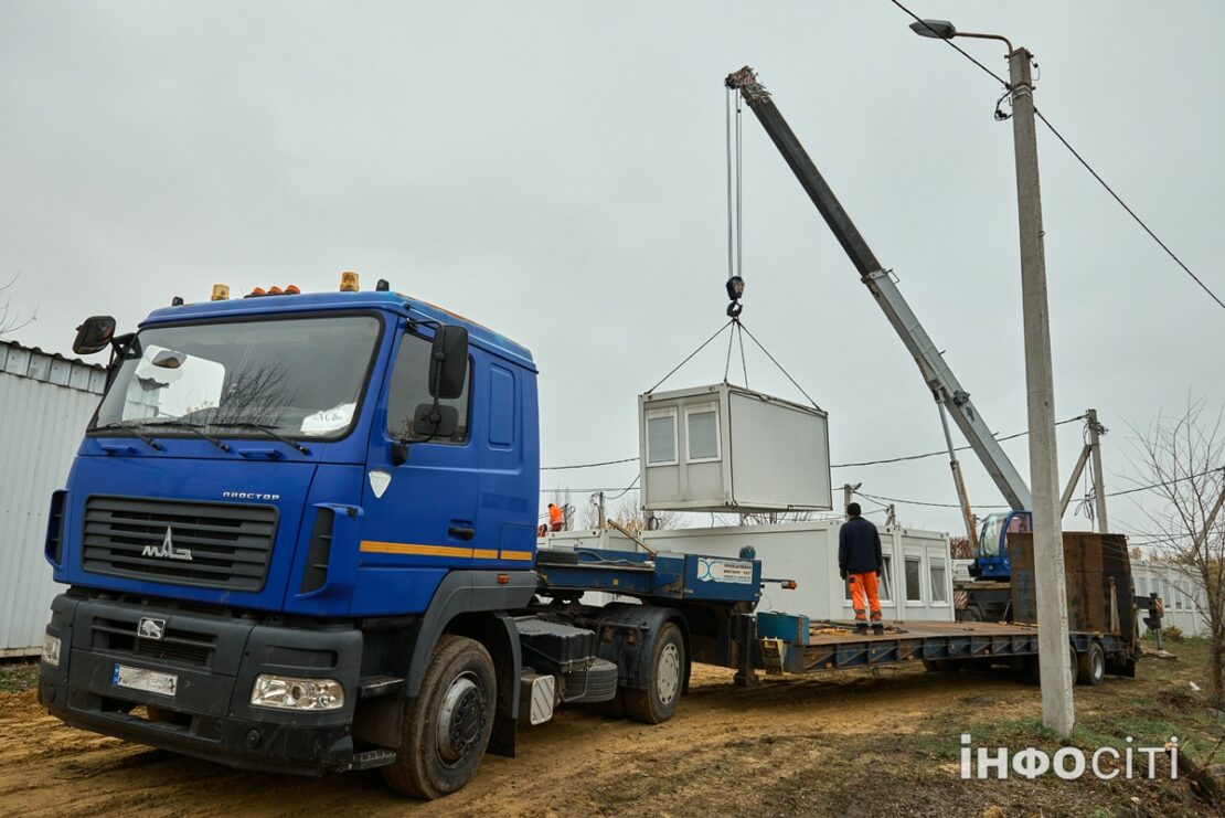 У Харкові демонтують модульне містечко для переселенців