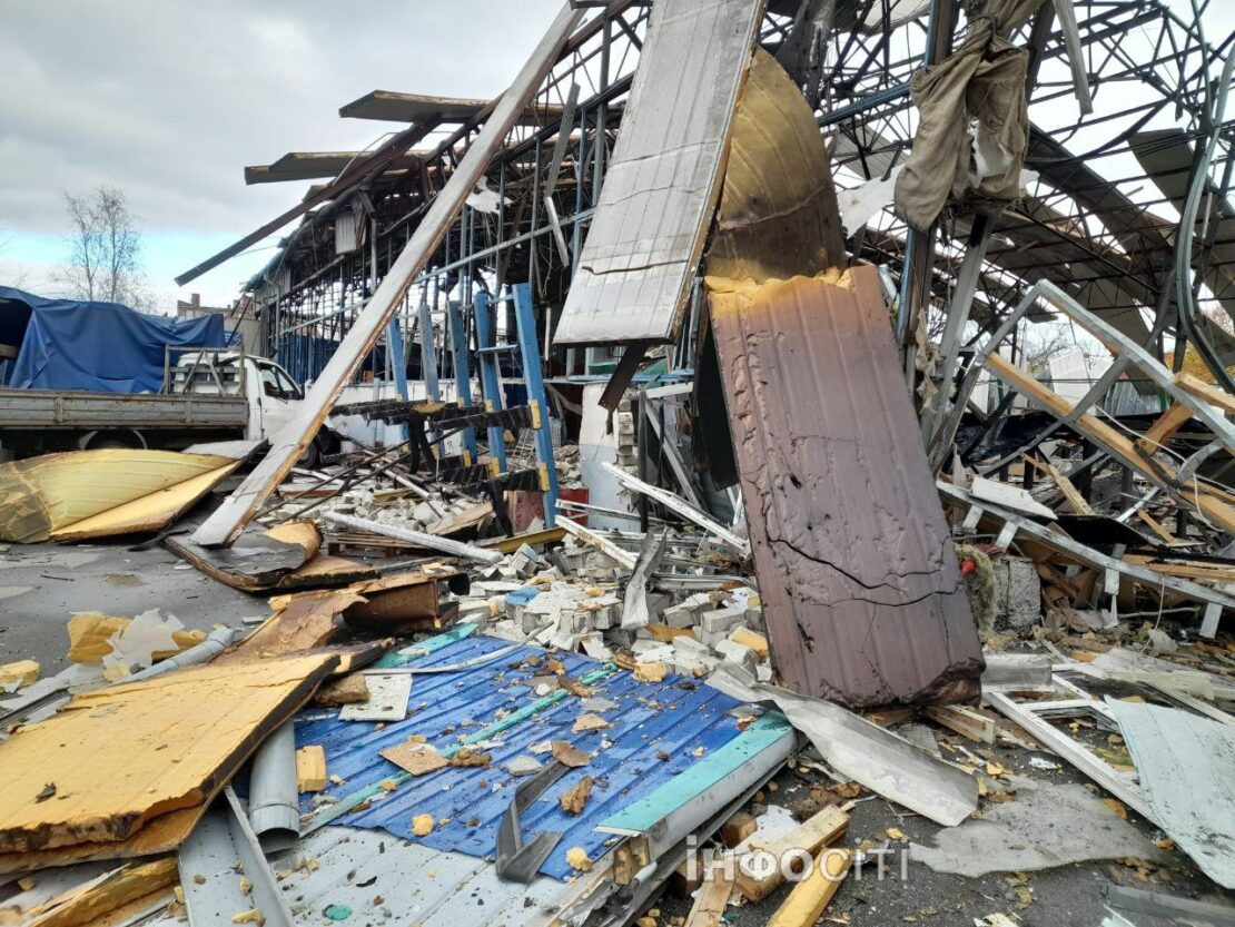 Ворог вдарив безпілотниками по Холодногірському району: як виглядає місце прильотів (фото)