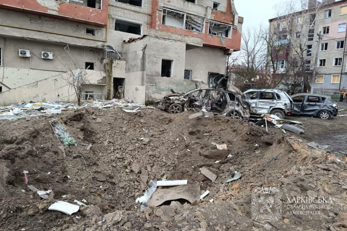 У Балаклії на Харківщині триває ліквідація наслідків ракетного удару