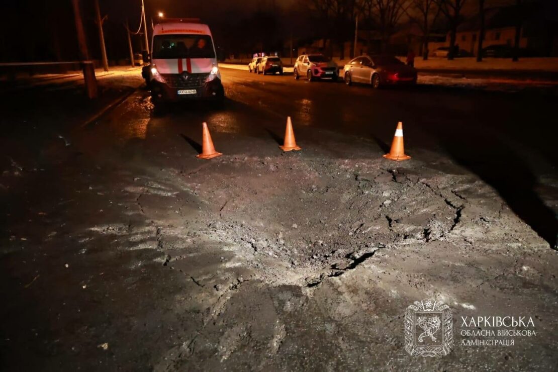 Фото наслідків удару по Харкову 26 грудня