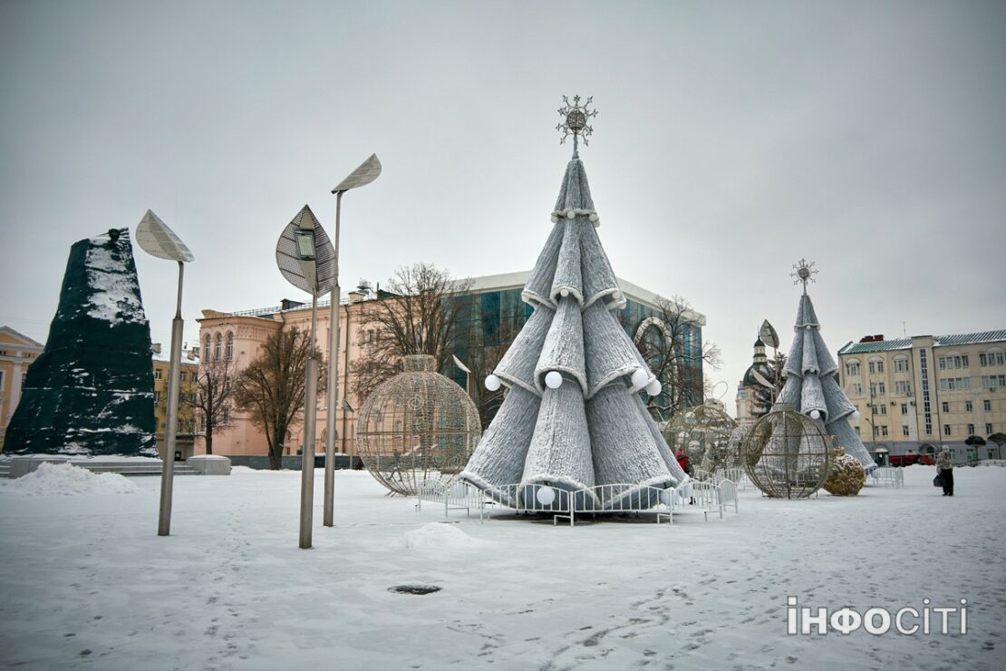 Фото Харків 2025: Центр міста засипало снігом 