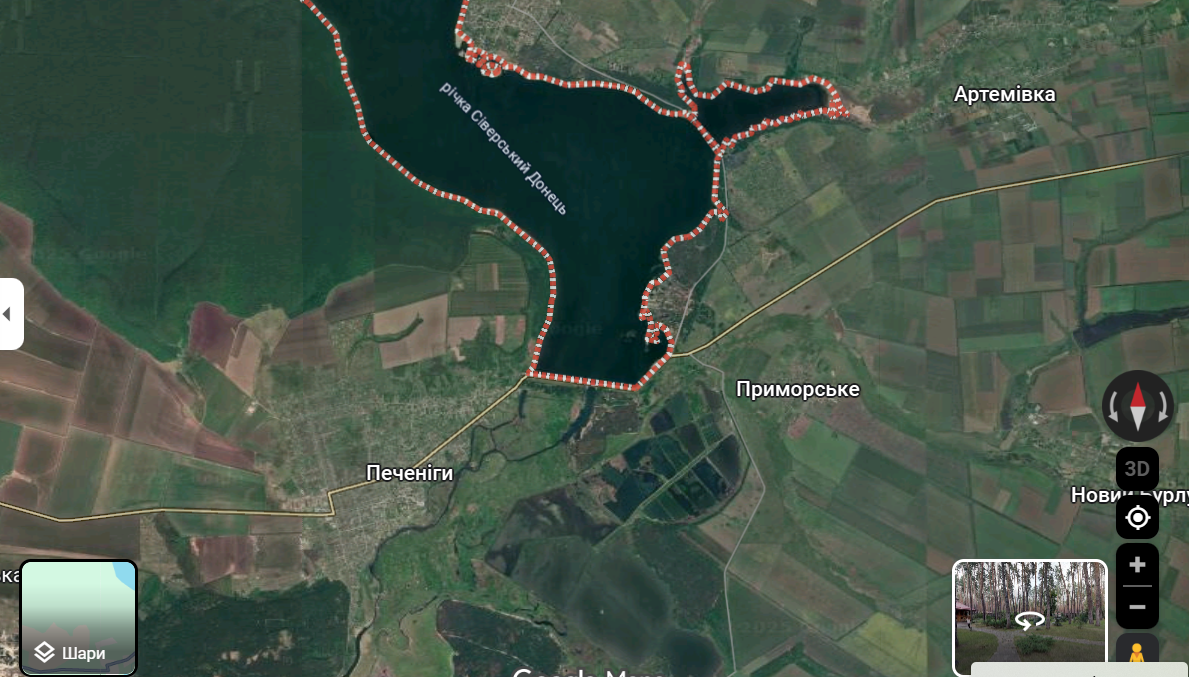 Удари рф по Печенізькій дамбі не мають критичного впливу на фронт