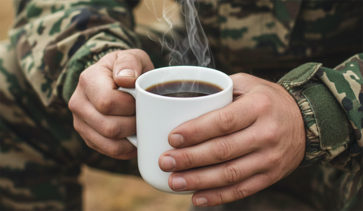 Укрзалізниця пригощатиме військових безкоштовною кавою