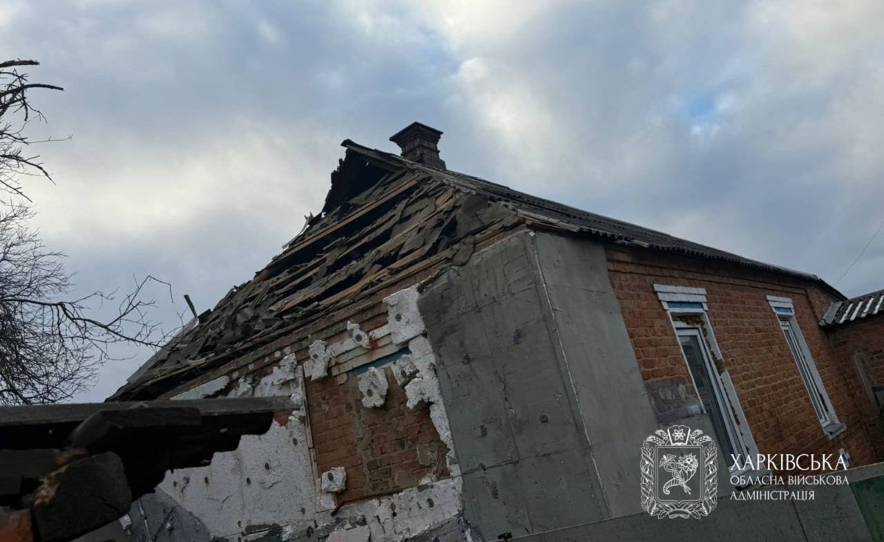 Ворог продовжує обстрілювати населені пункти Харківщини