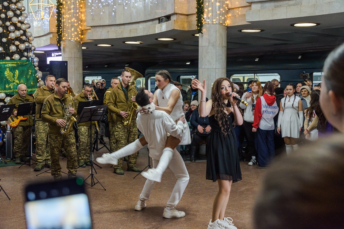 Харків’ян запросили на великий новорічний концерт у метро