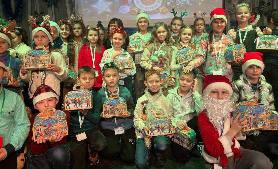 В Індустріальному районі Харкова відсвяткували Миколая 