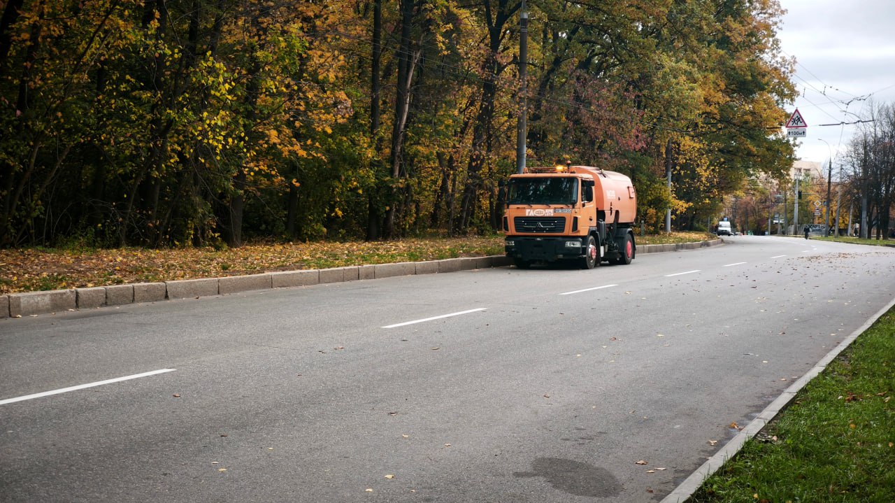 З Харкова вивезли понад 100 тисяч кубометрів опалого листя