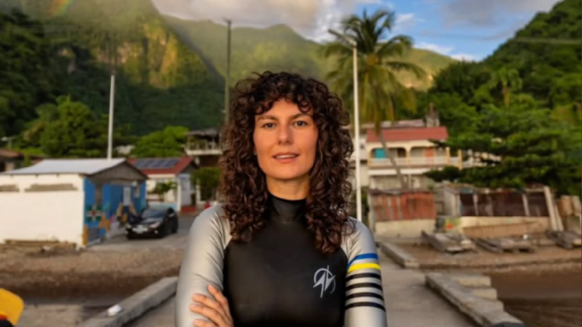 Садурська оновила світовий рекорд — пірнула на 88 метрів