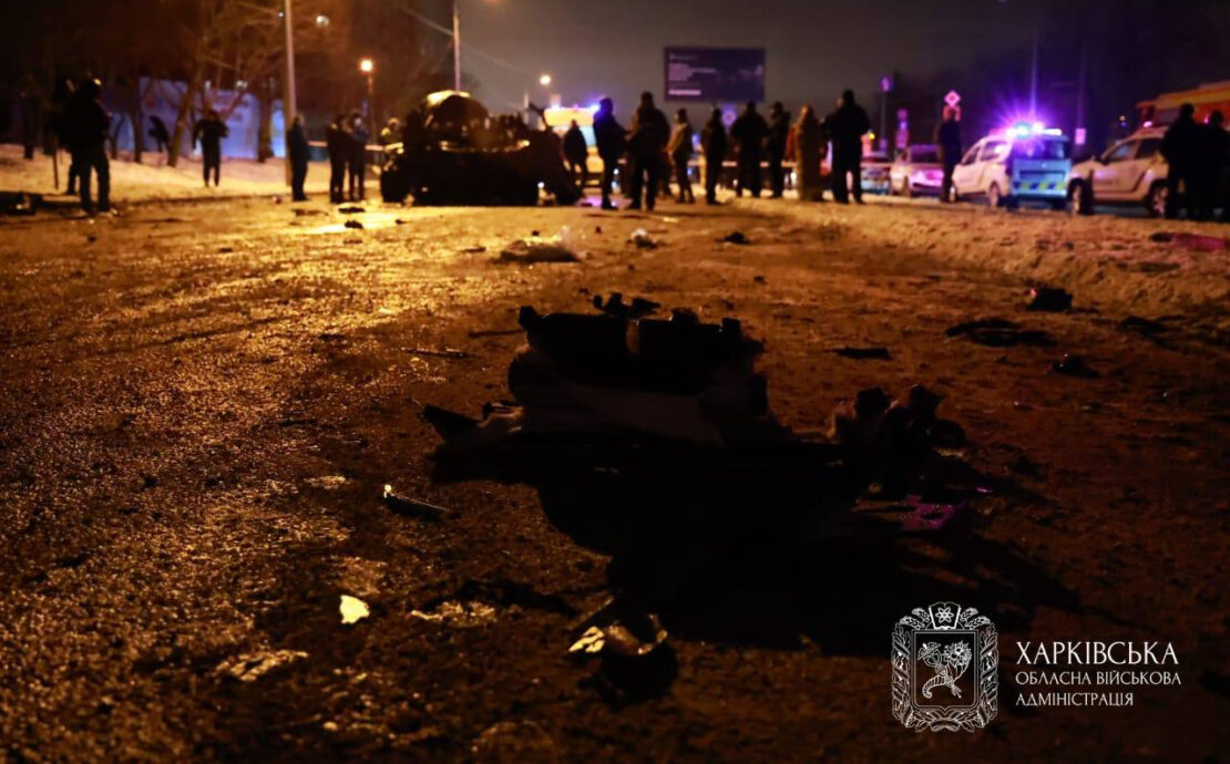 Фото наслідків удару по Харкову 26 грудня