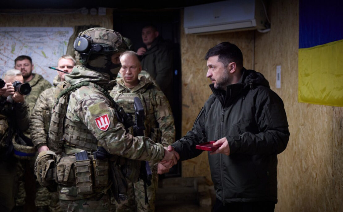 Президент відвідав Куп'янськ та відзначив військових