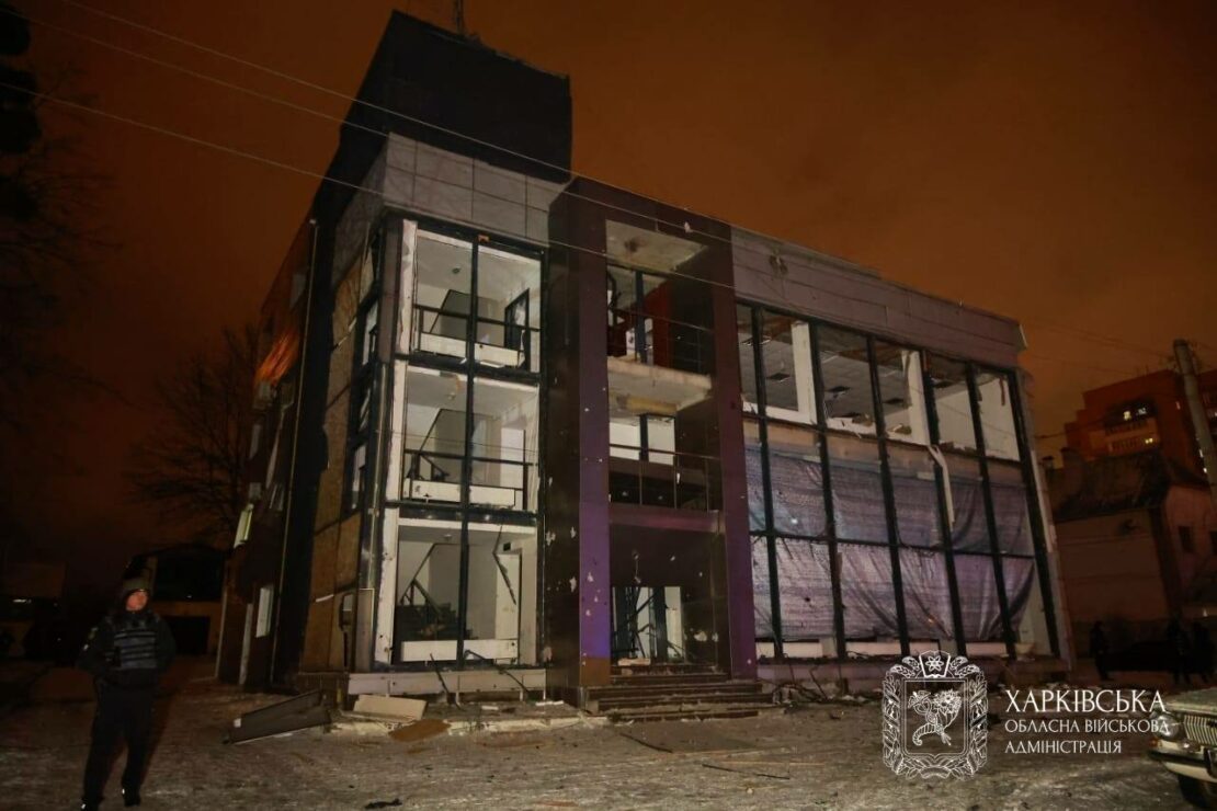 Фото наслідків удару по Харкову 26 грудня