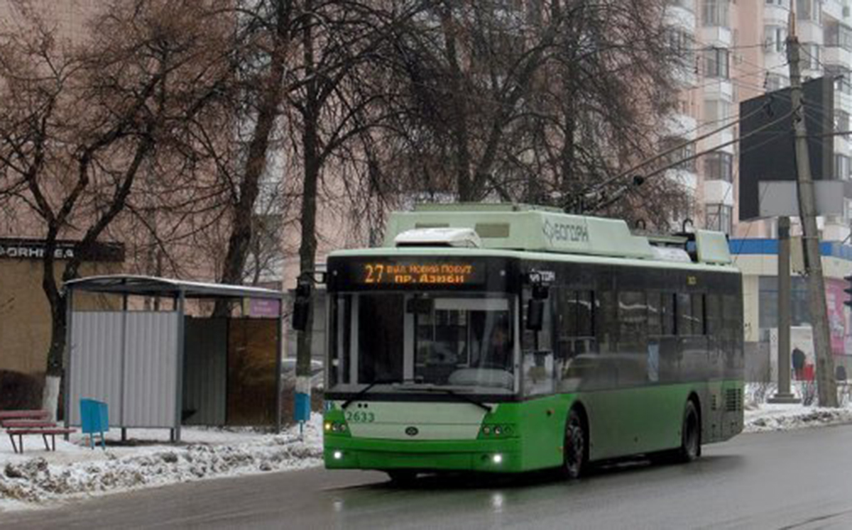 У Харкові тролейбус №27 змінить маршрут руху 14 грудня