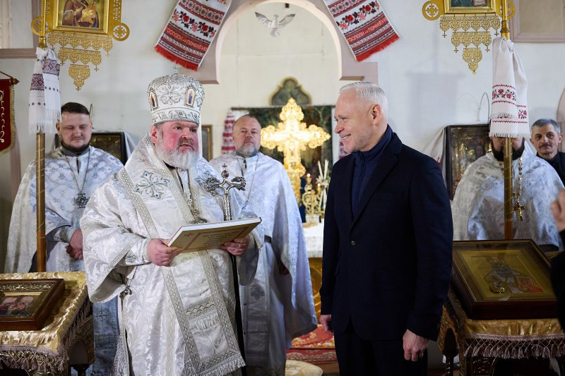 Ігор Терехов звернувся до християн із різдвяним привітанням (фото)