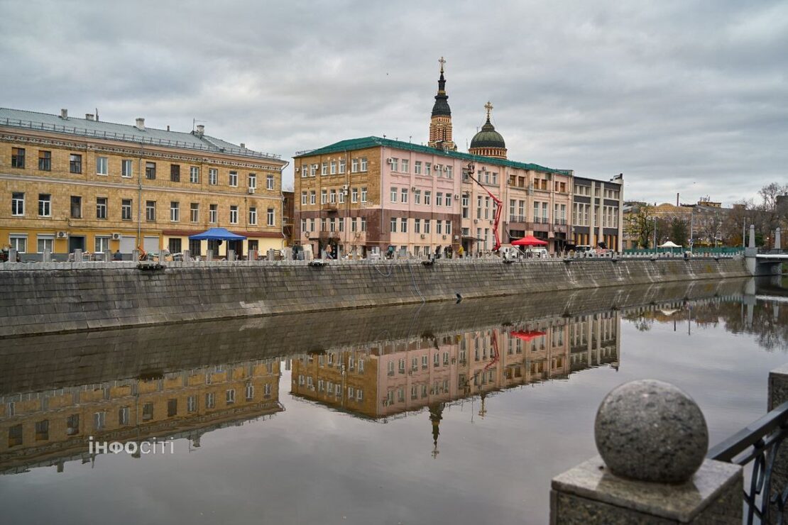 У Харкові скоро відкриють пішохідну зону на набережній