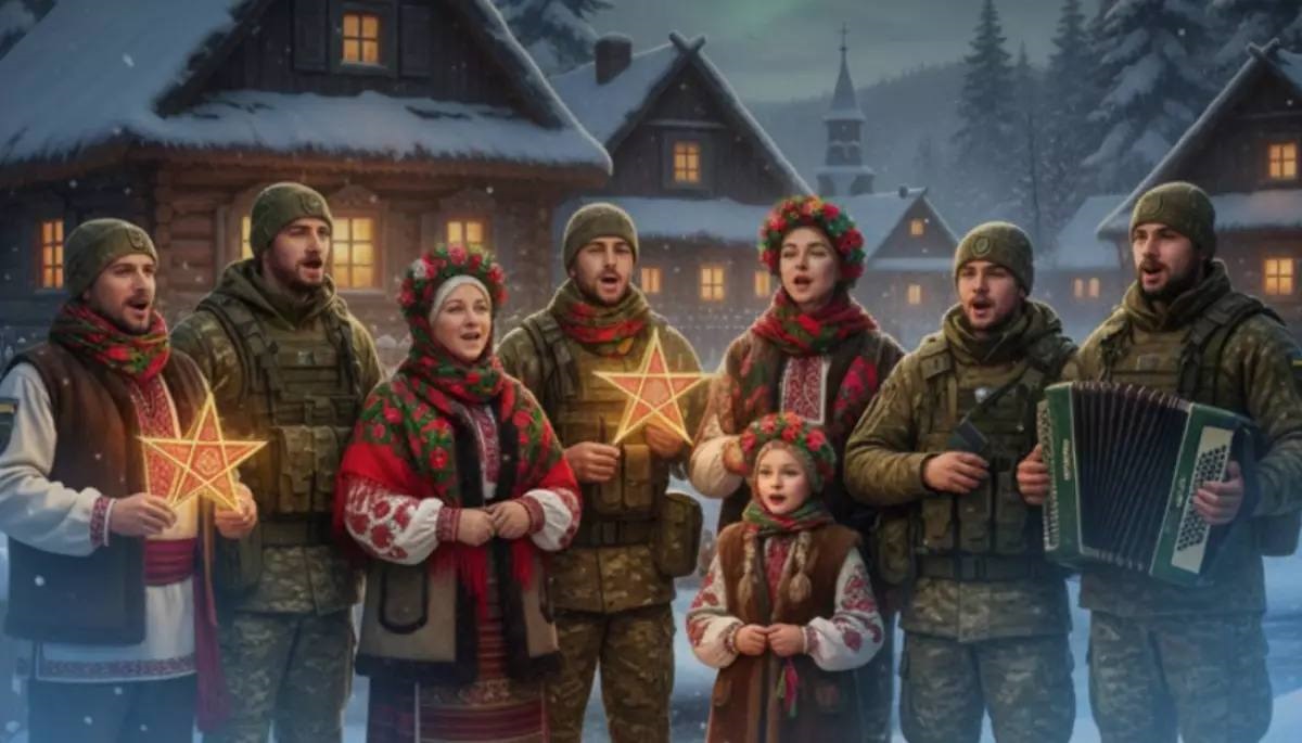 Різдвяна акція «Коляда для захисника та захисниці»