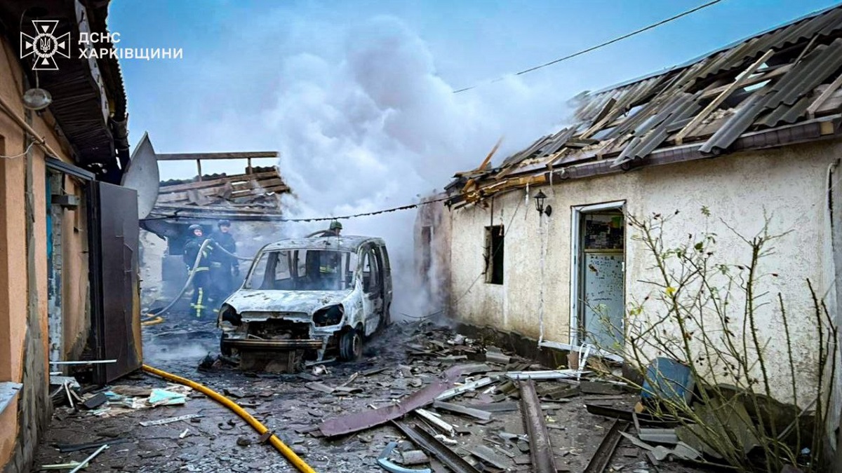 Росіяни атакували Харківщину двома КАБами та 14 БпЛА, є постраждалий