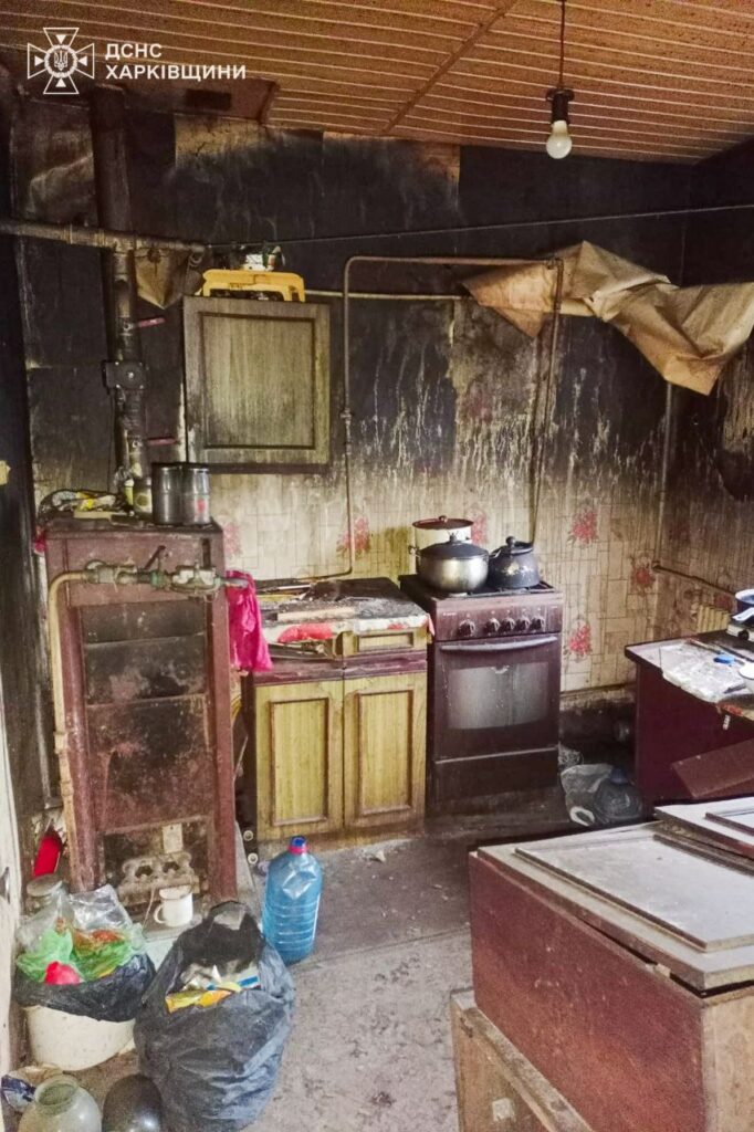 Пенсіонер загинув у пожежі на Харківщині