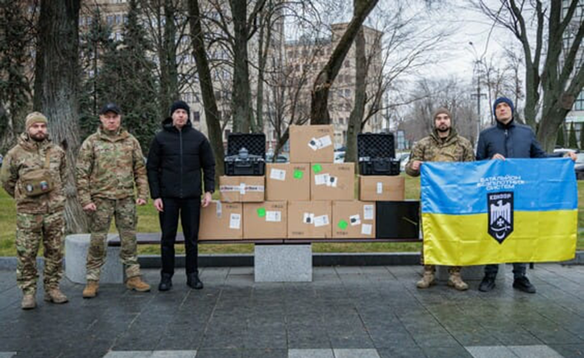 Захисникам Харківщини передали партію безпілотників