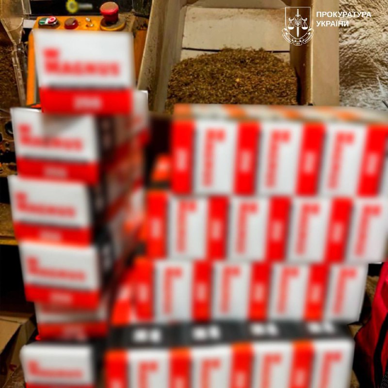 На Харківщині викрили підпільний цех з виготовлення контрафактних сигарет (фото)