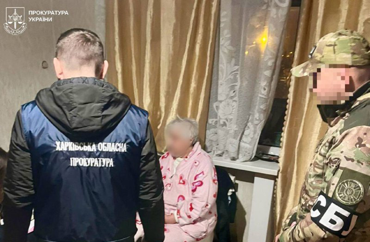 Жителька Харківщини дала інтервʼю пропагандистському каналу